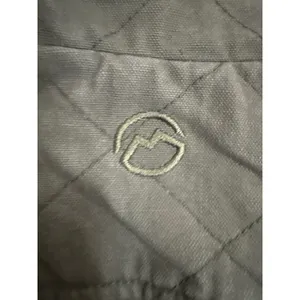Magellan Outdoors Quilted Vest Olive Green Snap Front Collar‎ Pockets Size L thumbnail 5