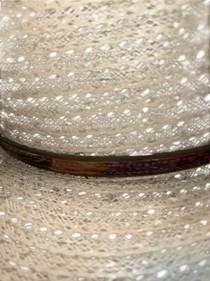 Cute natural straw cowgirl hat thumbnail 7