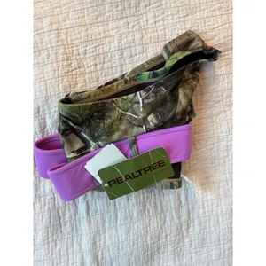 Realtree APG Camo Bikini Bottoms Purple Waistband Low Rise Size Large NWT thumbnail 4