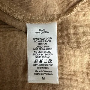 Boutique Women's Dress (HYFVE) Boho Sz M Light Brown/clay NWT thumbnail 5