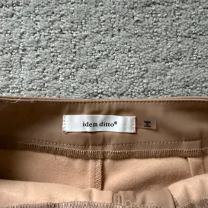 Fancy D Boutique Tan Leather Skort thumbnail 4