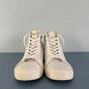 Dolce Vita Zohara White Perforated‎ Leather High Top Sneakers thumbnail 4