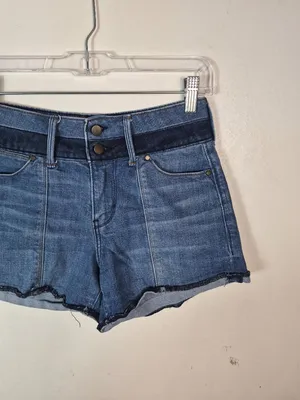 Abercrombie & Fitch Blue Jean Shorts 25 thumbnail 3