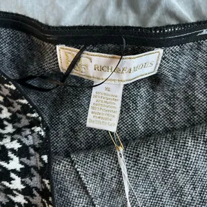 Aritzia Black Houndstooth Button Top thumbnail 3