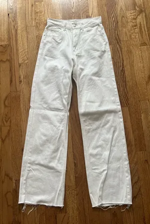 White jeans thumbnail 1