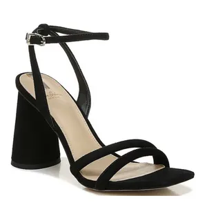 Sam Edelman $140‎ Kia Block Heel Size 8 Black Suede Formal Bridesmaid Prom Shoes thumbnail 1