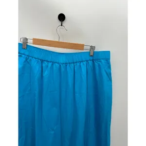 The Drop Ocean Blue Anupa Cotton Tiered Midi Skirt Pockets Womens XXL‎ NWT thumbnail 6