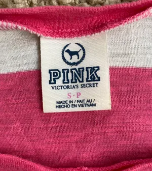PINK - Victoria's Secret Vintage Crop Top Sz S thumbnail 4