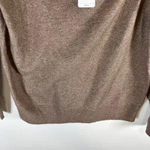 Express‎ Womens Cowl Neck Off Shoulder Sweater Brown Long Sleeve Knit Medium NEW thumbnail 3