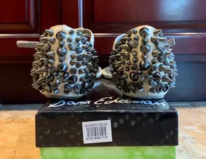 Sam Edelman Studded Embellished Ornate Crystal sandals thumbnail 10