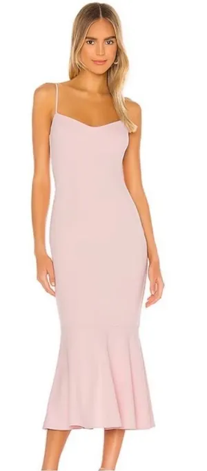 Katie May Los Angeles Blush Pink Twirl Dress Size Small thumbnail 1