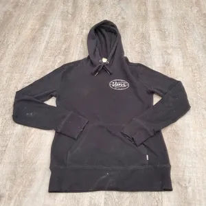 Vans Off The Wall Black Pullover Sweatshirt Size XS thumbnail 1