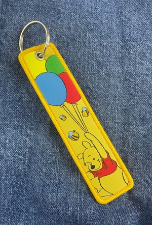 Whinnie The Pooh 5 Inch Keychain Orange thumbnail 1