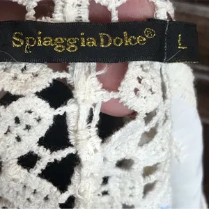 Spiaggia Dolce Floral Sheer Swim Coverup thumbnail 6