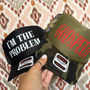 Morgan wallen trucker hat Black thumbnail 3