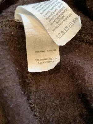 Empyre Women’s XL Brown Full Zip Hoodie Sweatshirt with Floral Skull Graphic thumbnail 4