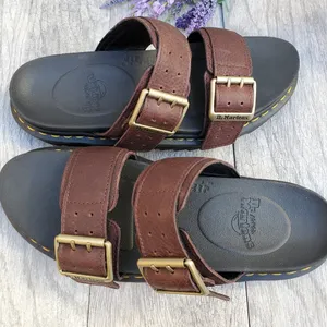 Dr Martens Unisex platform slide sandals 10 US M, 11 US L thumbnail 2