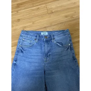 Kensie women’s high rise wide leg denim jeans – Size 0 thumbnail 2