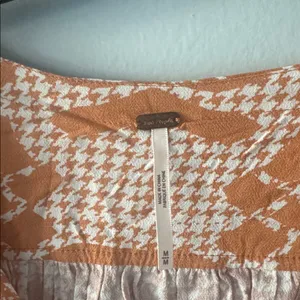 Free People Sweet on You Top Boho Twee CottageCore Country Sexy Size M thumbnail 3