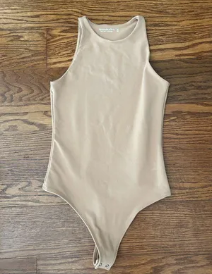 Abercrombie & Fitch Sculpt Matte Seamless Bodysuit Size XS Soft A&F Collection thumbnail 5