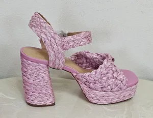 JustFab Rosalie Heeled Sandal Moonlite Mauve Women's Size 9 thumbnail 3