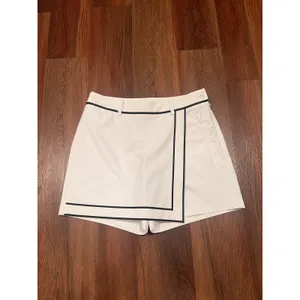 Womens Cutter & Buck Elegant Golf Skort Skirt White Black Small Preppy thumbnail 2