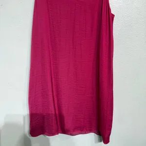 Naked Zebra Hot Pink Mini Shift Dress Sz M thumbnail 4