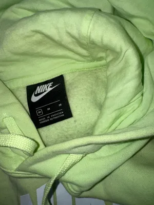 Neon green Nike Hoodie thumbnail 7