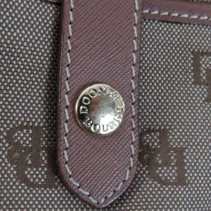 Y2K Vintage Dooney & Bourke Brown Monogram Canvas Hobo Shoulder Bag thumbnail 9