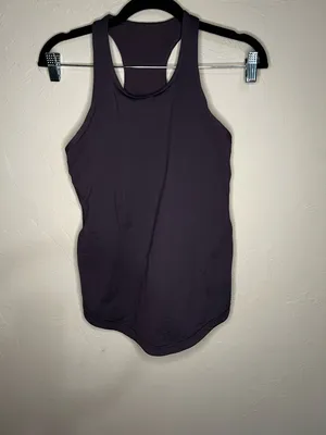 Lululemon Final‎ Lap Deep Purple Athletic Tank Top thumbnail 3