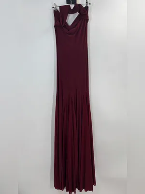 Revolve Deme by Gabriella Berta Dress in Burgundy thumbnail 10