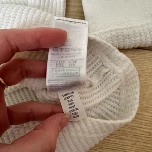 Gap Long Sleeve White Waffle Knit Thermal Top thumbnail 9