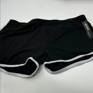 New Mix Black and White Women's Athletic Shorts thumbnail 11