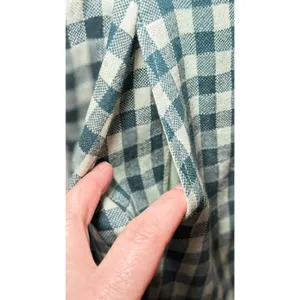 NEW! Altar'd State Womens Green Gingham Mini Skirt Pockets Size M thumbnail 3