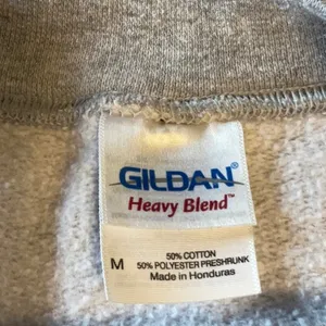 Gildan Gray and Green Sweatshirt Athletic Style thumbnail 5