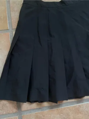 Vintage Y2K Head Black Circle Skater Skirt thumbnail 2
