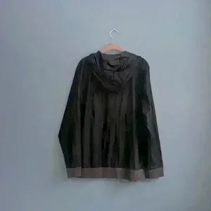 Empyre Surplus Co. black windbreakerker or rain jacket womans size M‎ Size M thumbnail 3