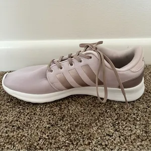 Adidas Light Purple Rose Gold CloudFoam QT Racers Size Women’s 8 thumbnail 6