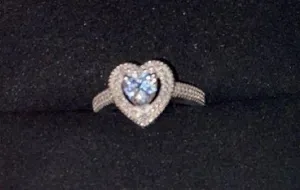 Zales heart ring thumbnail 1
