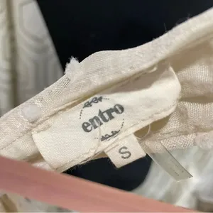 Entro Cream Racerback Tank Small thumbnail 4