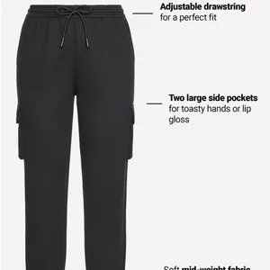 Fabletics Black Joggers Pants Relaxed Fit thumbnail 5