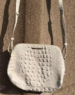 Brahmin Mini Sydney Pumice Melbourne Leather Bag shoulder Purse Authentic thumbnail 1