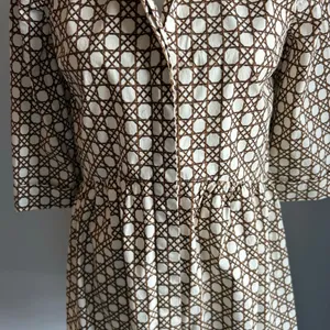 Tuckernuck Ready For Rattan Mini Dress Neutral Tunic Button Up Size Small thumbnail 5