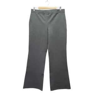 Quince Ultra Stretch Ponte Bootcut Pants Charcoal Gray Size Large Work Career thumbnail 2