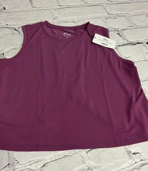 NWT Active Light Purple Elegant Muscle Tank Size 2XL thumbnail 1