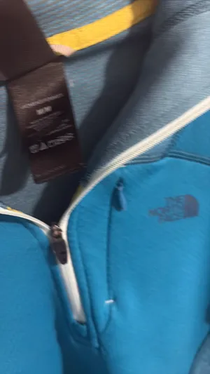 The North Face Womens 1/4 Zip Pullover - Teal Blue Midlayer - Active Pullover  thumbnail 2