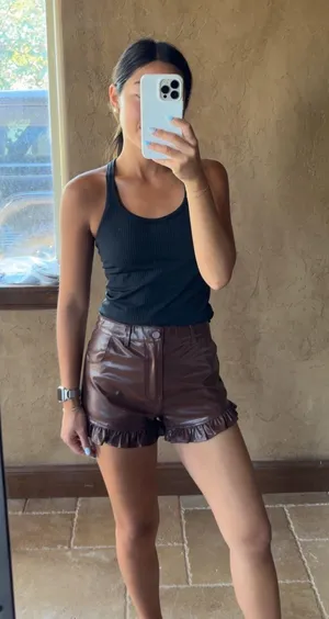 Boutique Leather Shorts thumbnail 1