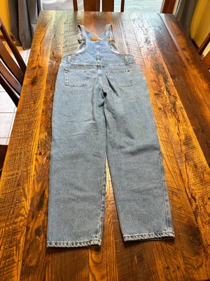 Ladies Vintage Victoria's Secret London Jean Overalls - Small thumbnail 2
