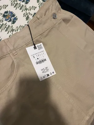 Zara Denim Wrap Skort thumbnail 4