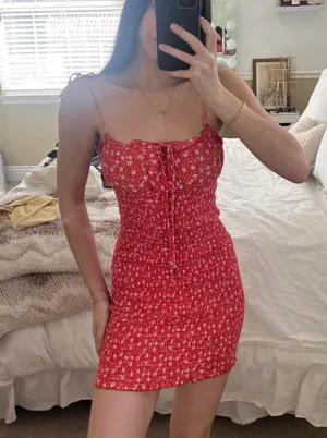 Sky to Moon Mini Dress Floral thumbnail 1